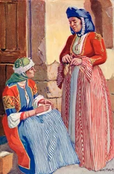 Women of Nazareth in Gala Dress, c.1910